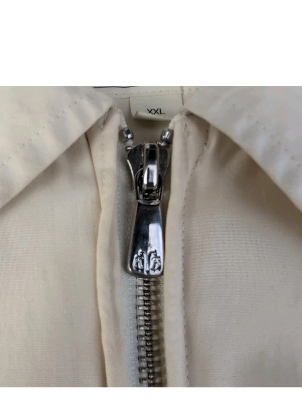 Vtg Brooks Brothers Jacket Mens XXL Silk Beige Country Club Golf Lined Bomber